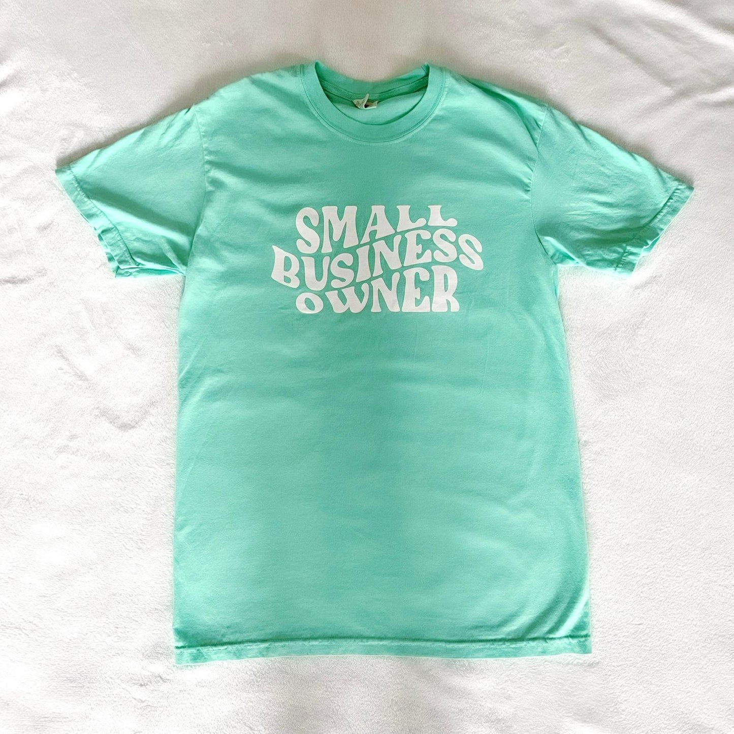 Small Business Owner - Island Reef Comfort Colors Tee