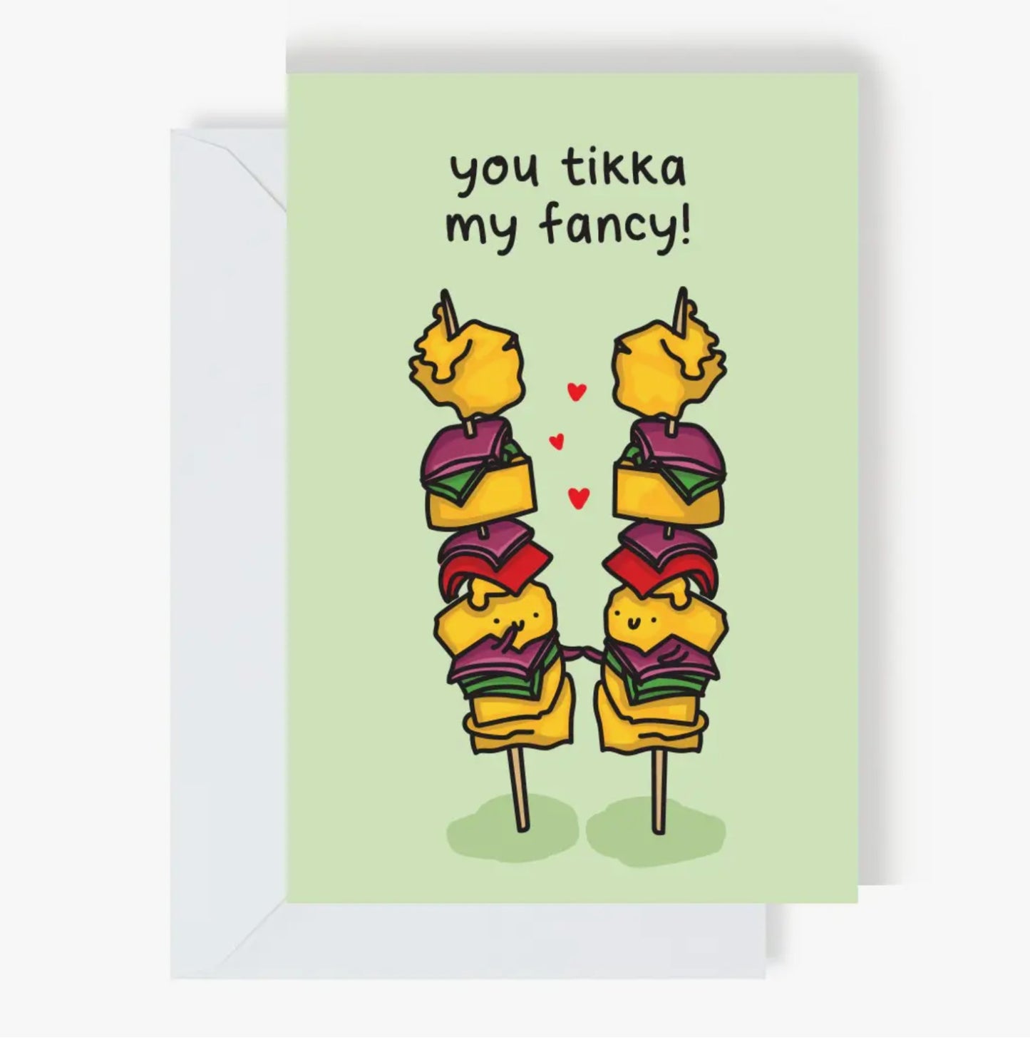 You Tikka my Fancy Greeting Card