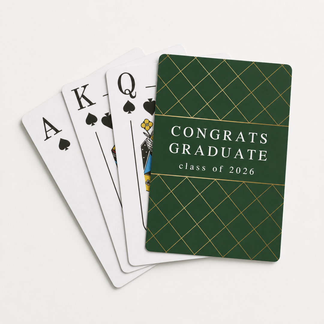 Custom Graduation Playing Cards