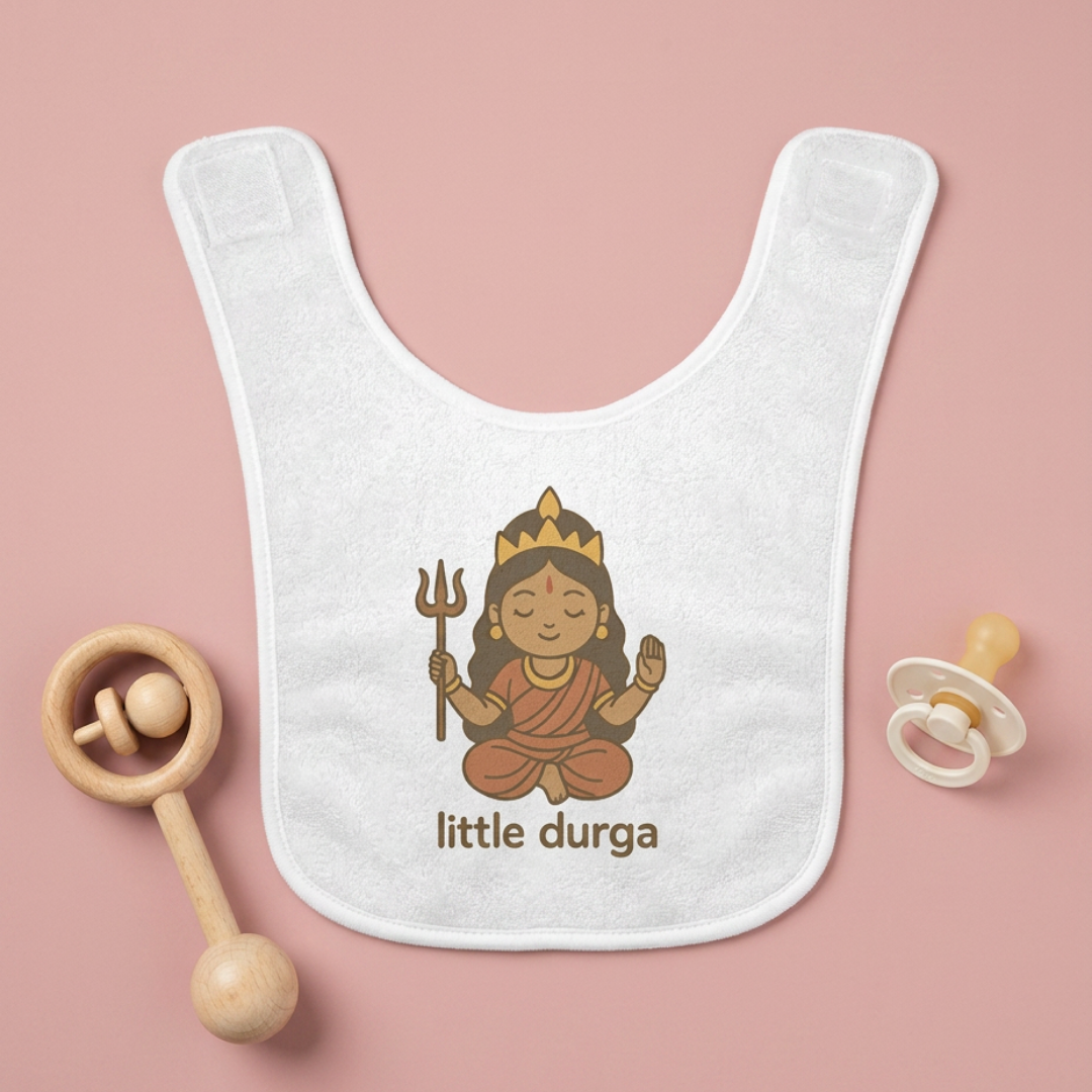 "Little Durga" Baby Bib