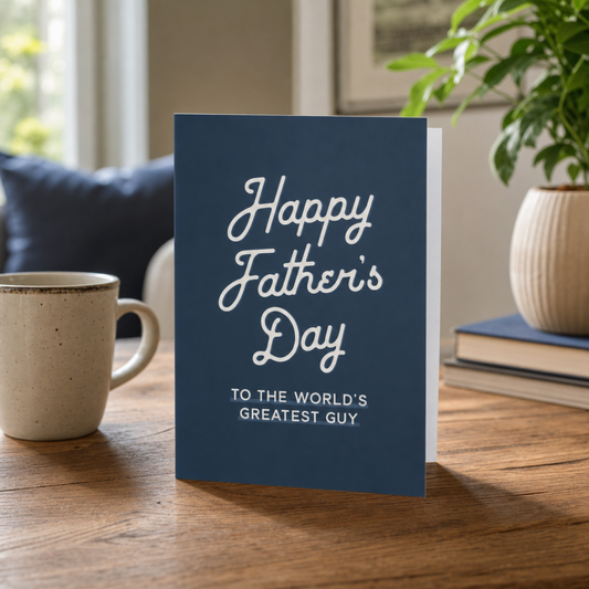 Happy Father's Day Greeting Card
