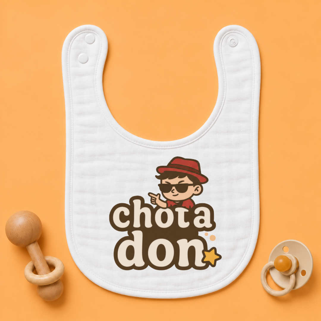 “Chota Don” Baby Bib