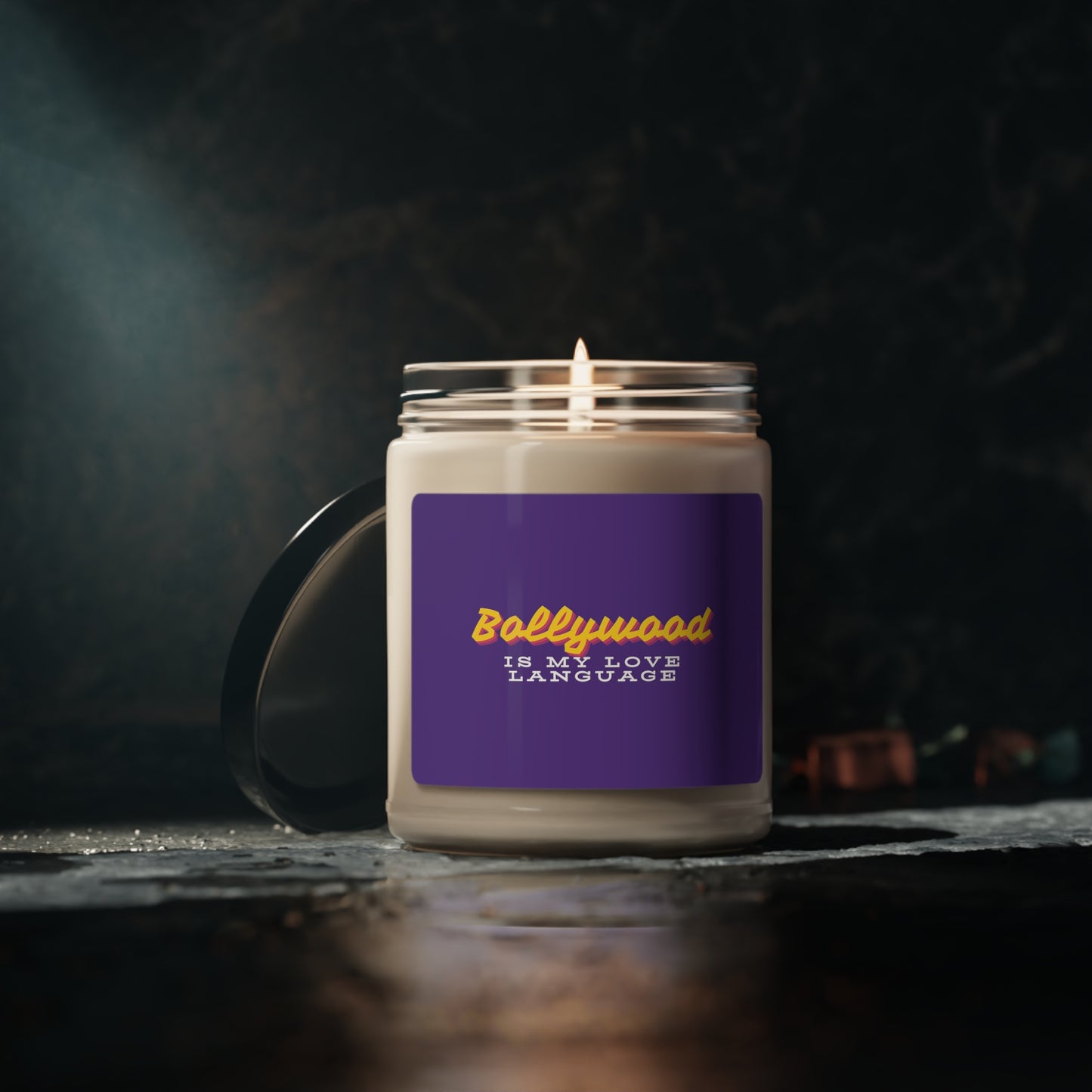 Bollywood Is My Love Language Soy Candle, 9oz