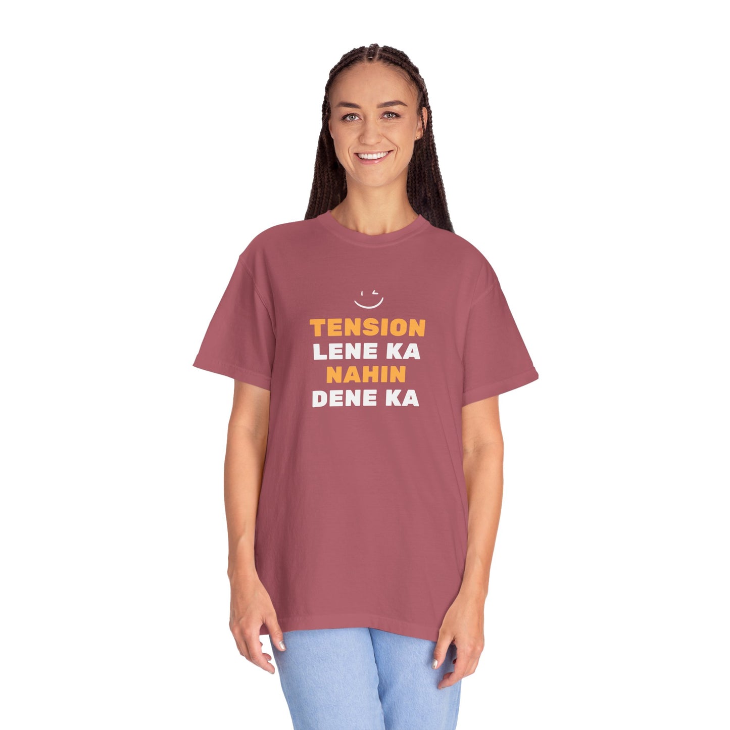 Tension Lene Ka Nahin Dene Ka T-Shirt