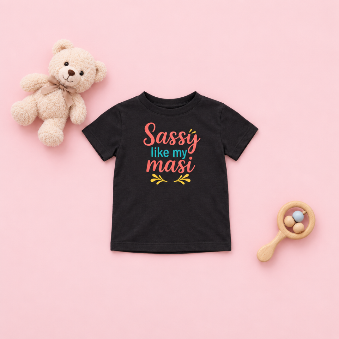 “Sassy Like My Masi” Toddler Shirt