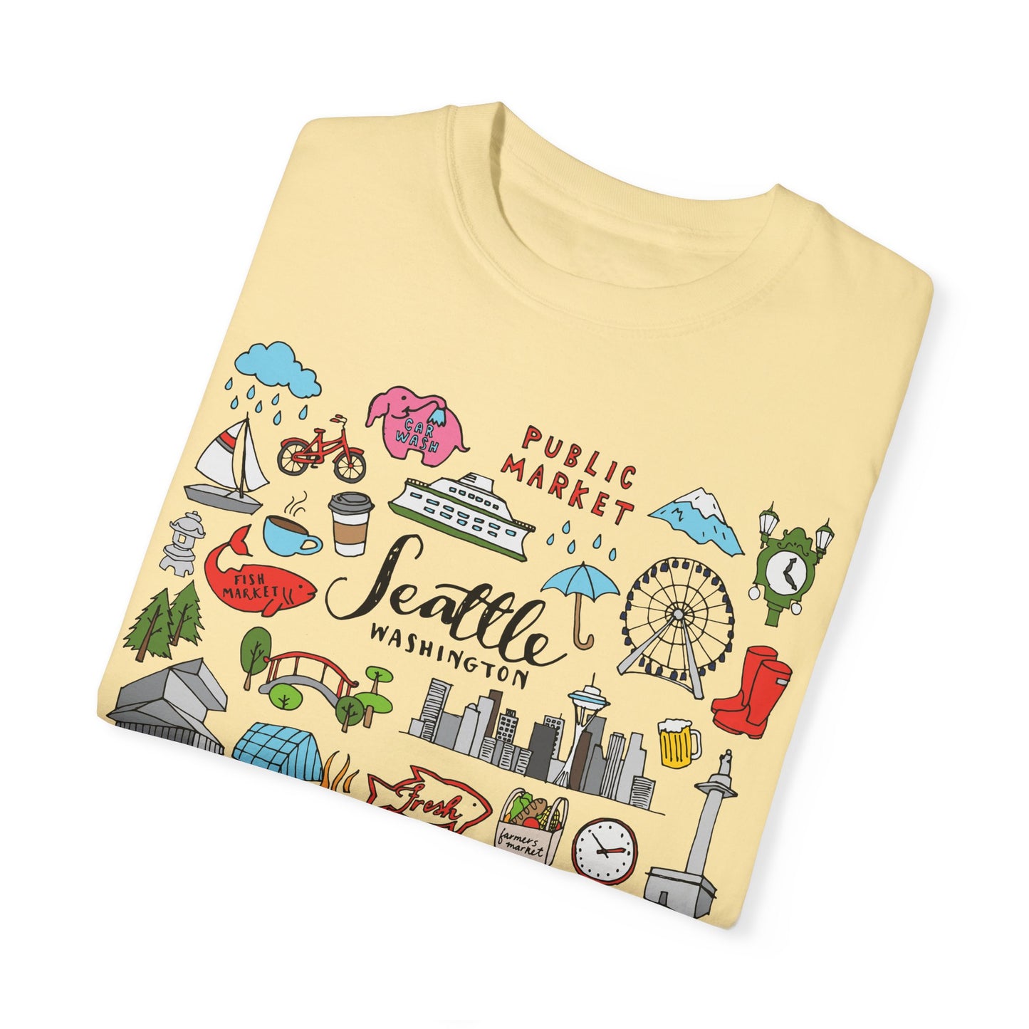 Seattle Illustrated T-Shirt