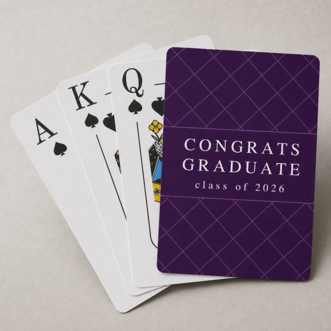Custom Graduation Playing Cards
