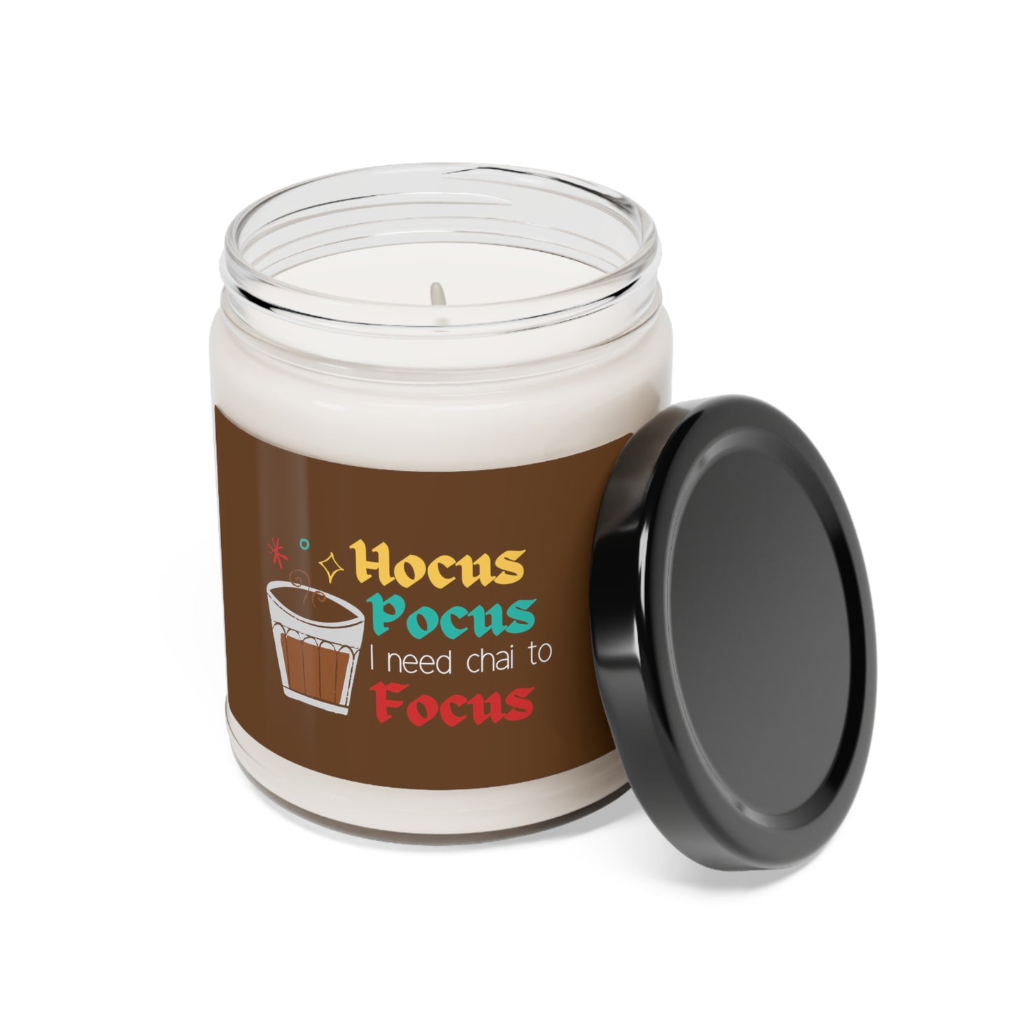 Hocus Pocus I Need Chai To Focus Soy Candle, 9oz