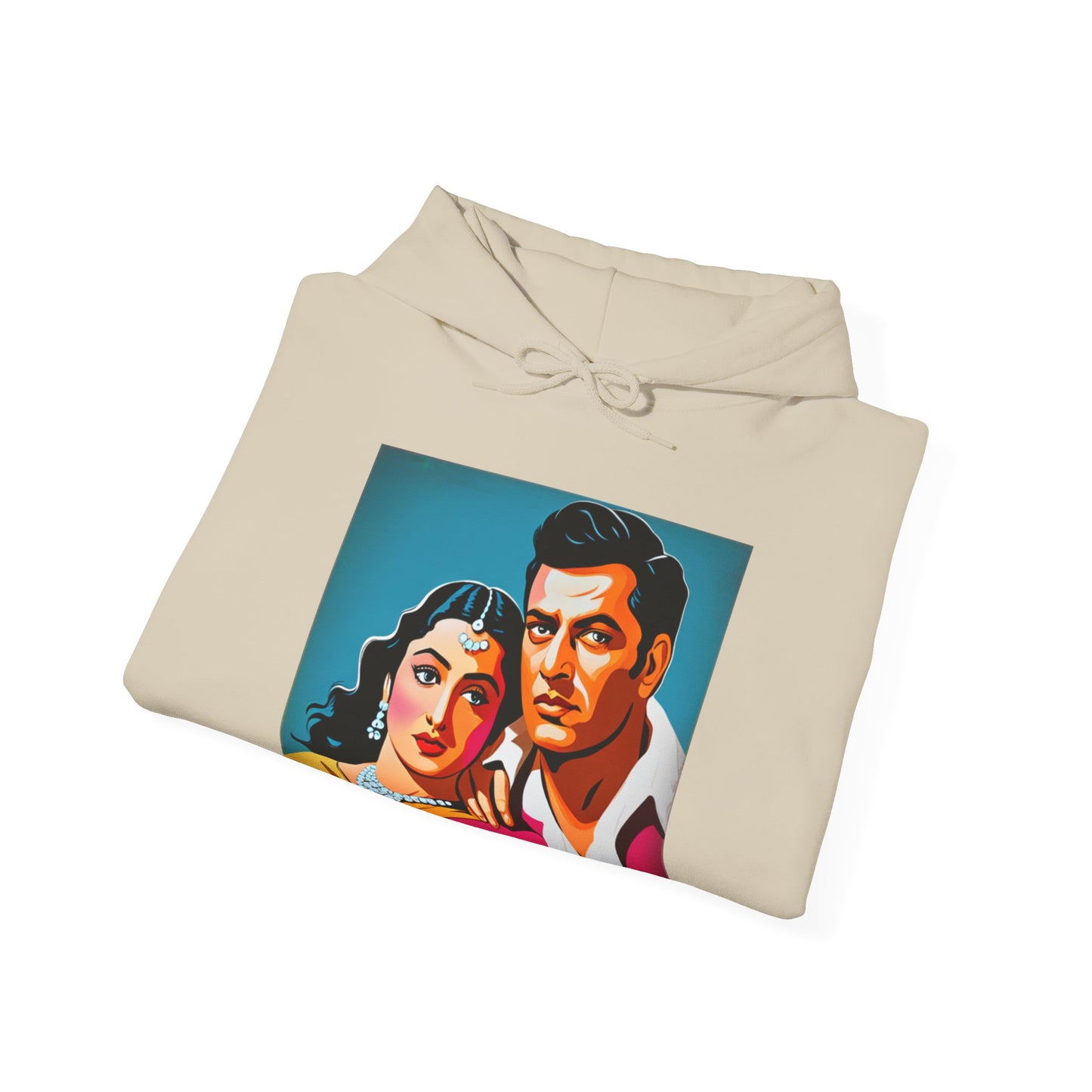 AI Generated Bollywood Graphic Hoodie