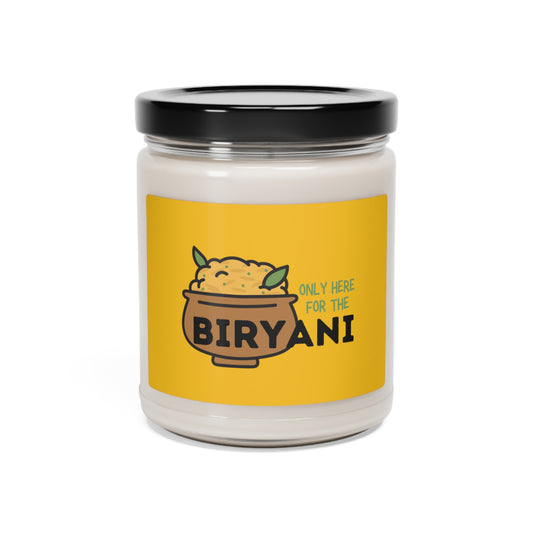 Only Here For The Biryani Soy Candle, 9oz