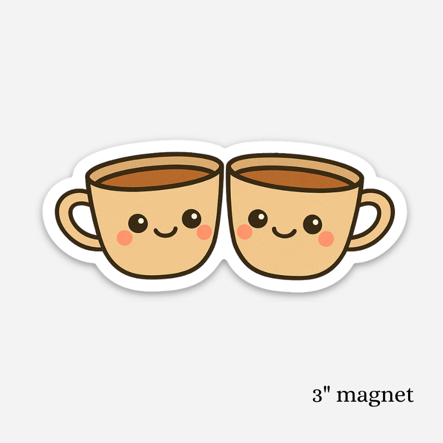 Chai Cups Magnet – SD Exclusive