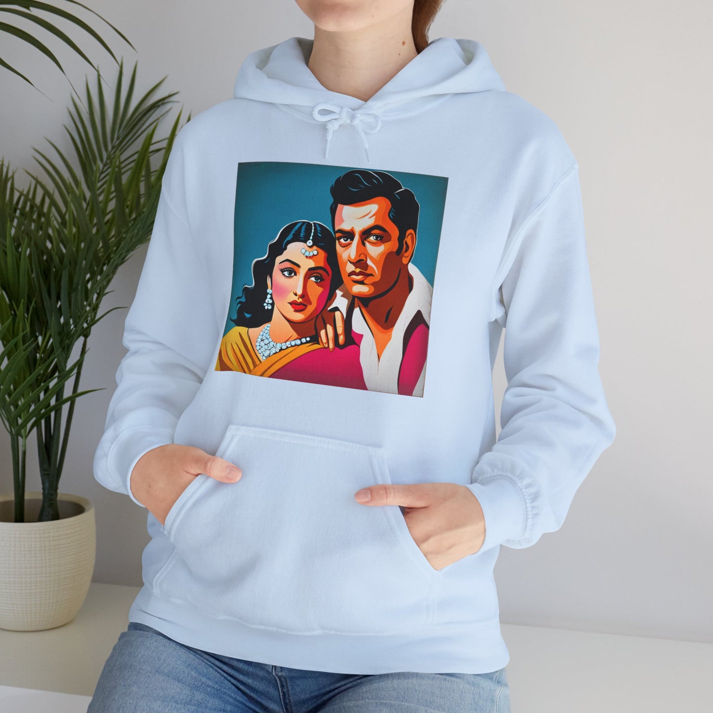 AI Generated Bollywood Graphic Hoodie