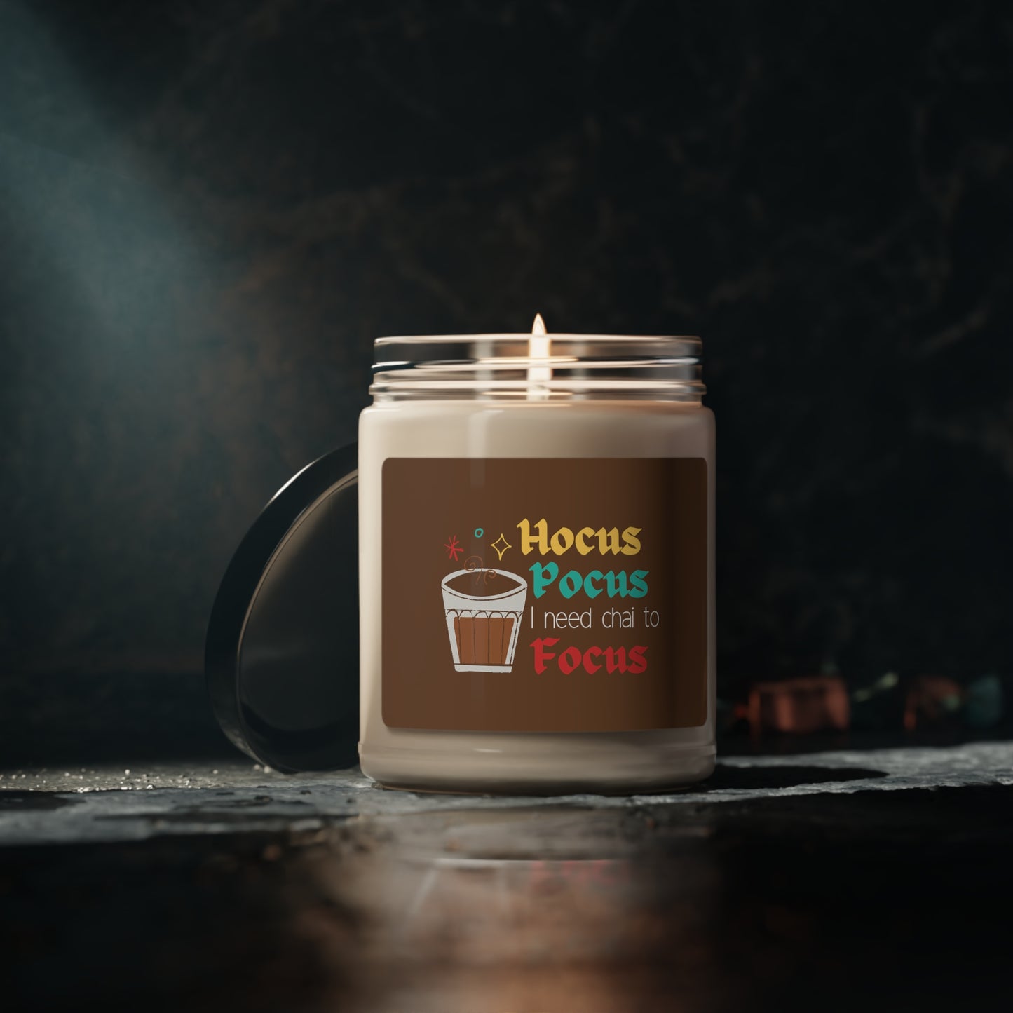 Hocus Pocus I Need Chai To Focus Soy Candle, 9oz