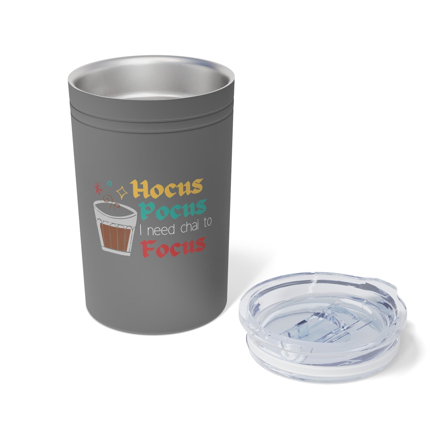 Hocus Pocus I Need Chai To Focus Vacuum Insulated Tumbler, 11oz