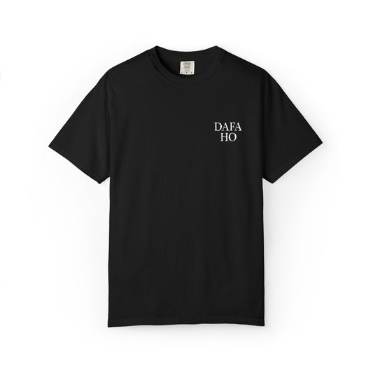 Dafa Ho Embroidered Tee - Black