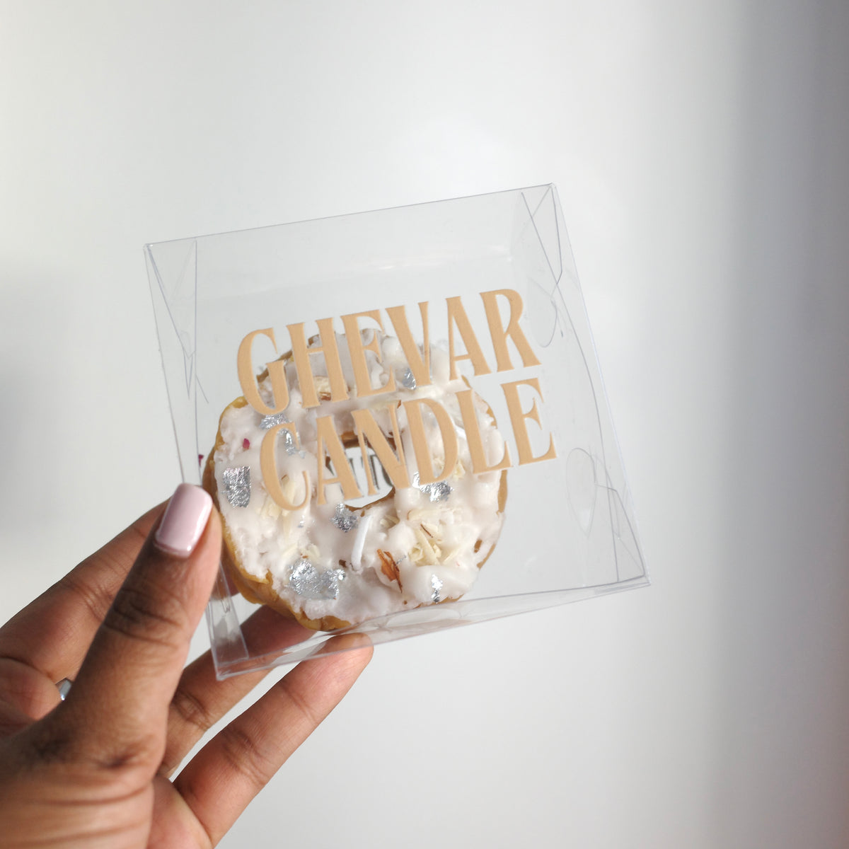 Ghevar Candle | Handmade Soy Wax | Made in New York