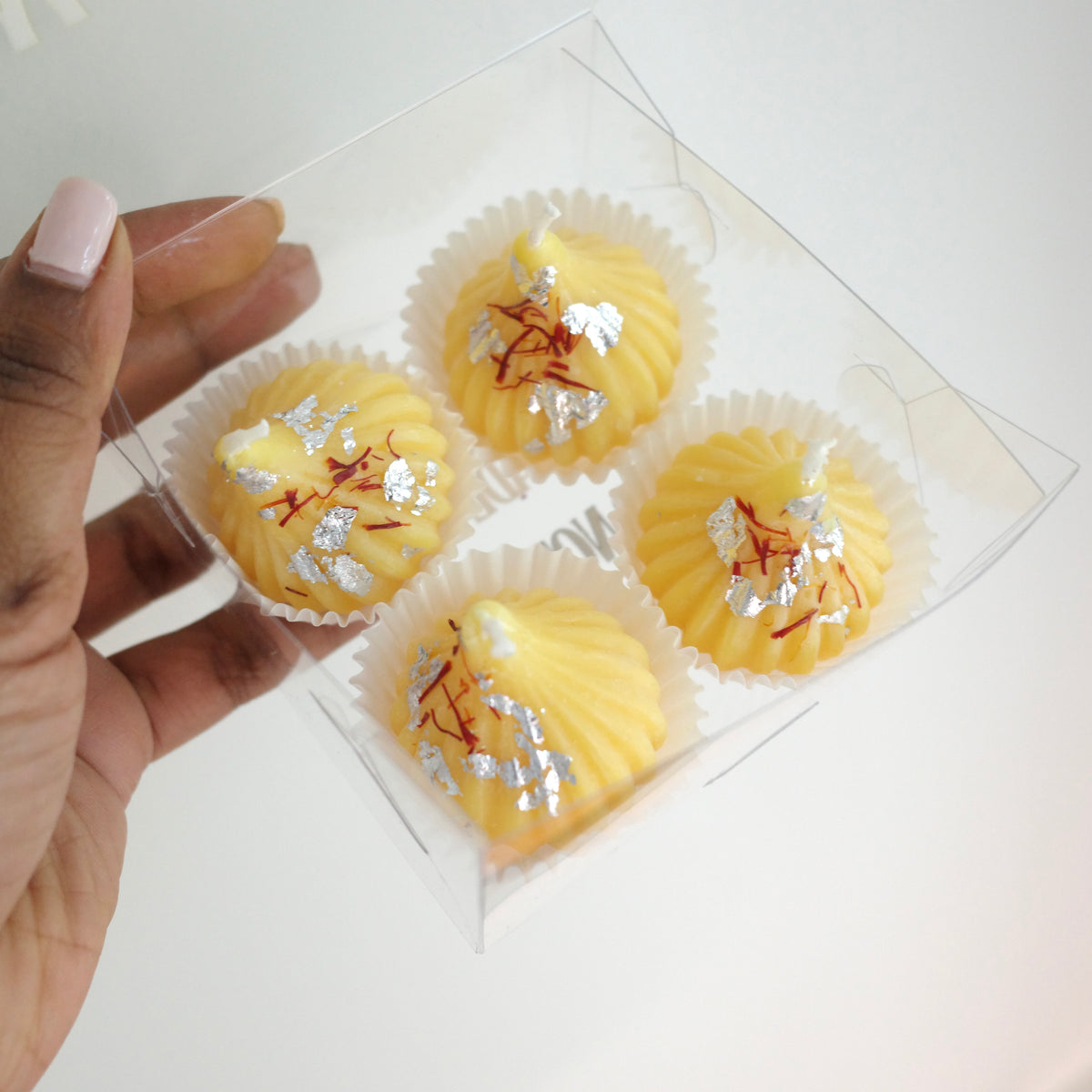 Yellow Modak Candle – Set of 4 | Handmade Soy Wax | Made in New York