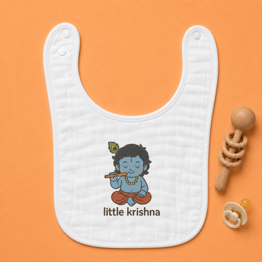 "Little Krishna" Baby Bib