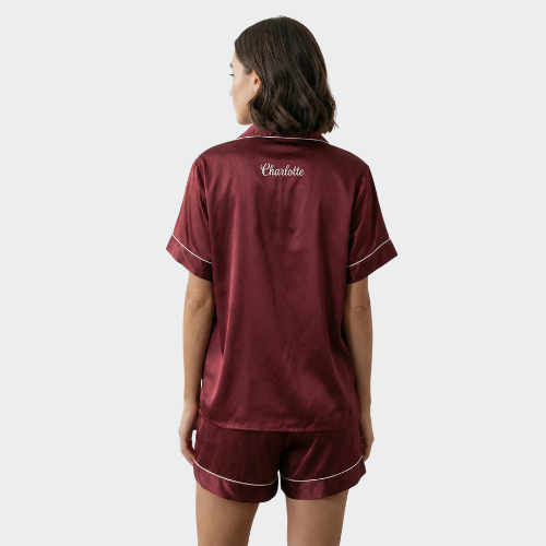 Custom Satin Pajamas (Short)