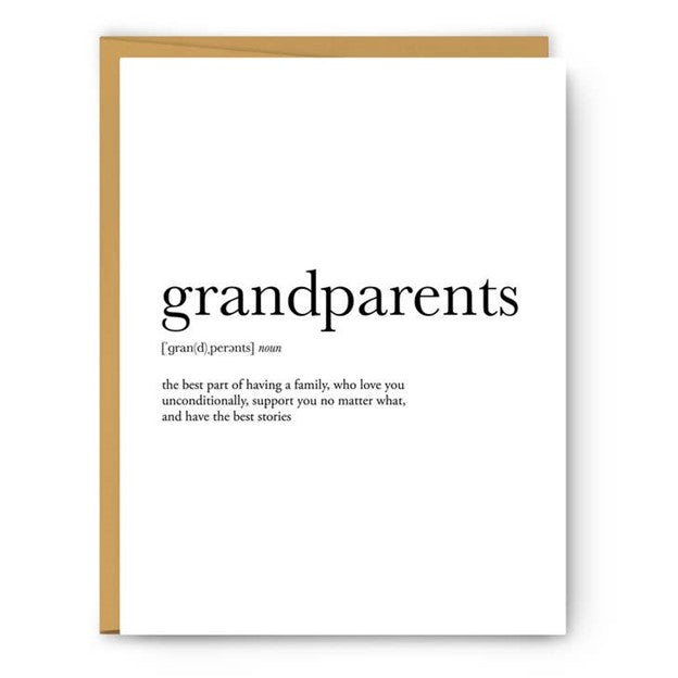 Grandparents - Everyday Card