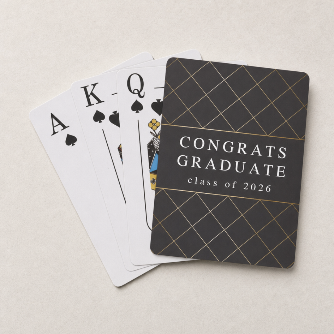 Custom Graduation Playing Cards