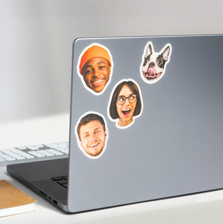 Custom Graduation Face Stickers
