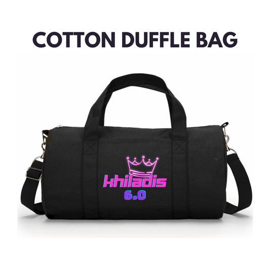 Khiladis 6.0 Cotton Duffle Bag