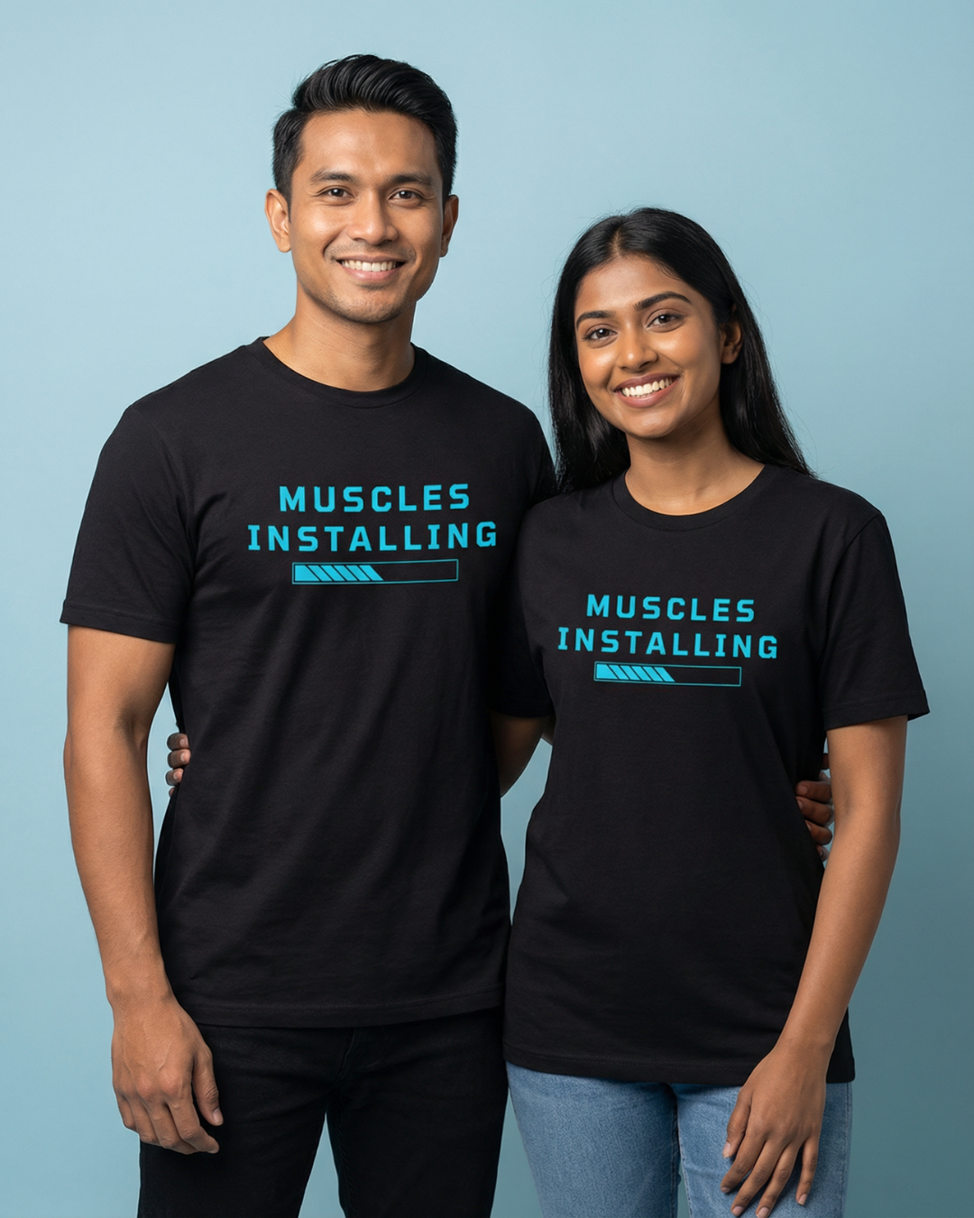 Muscles Installing Tee
