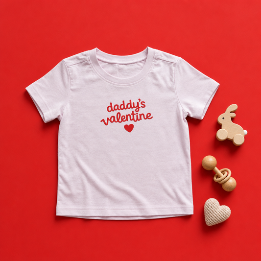 Daddy's Valentine 2T Shirt