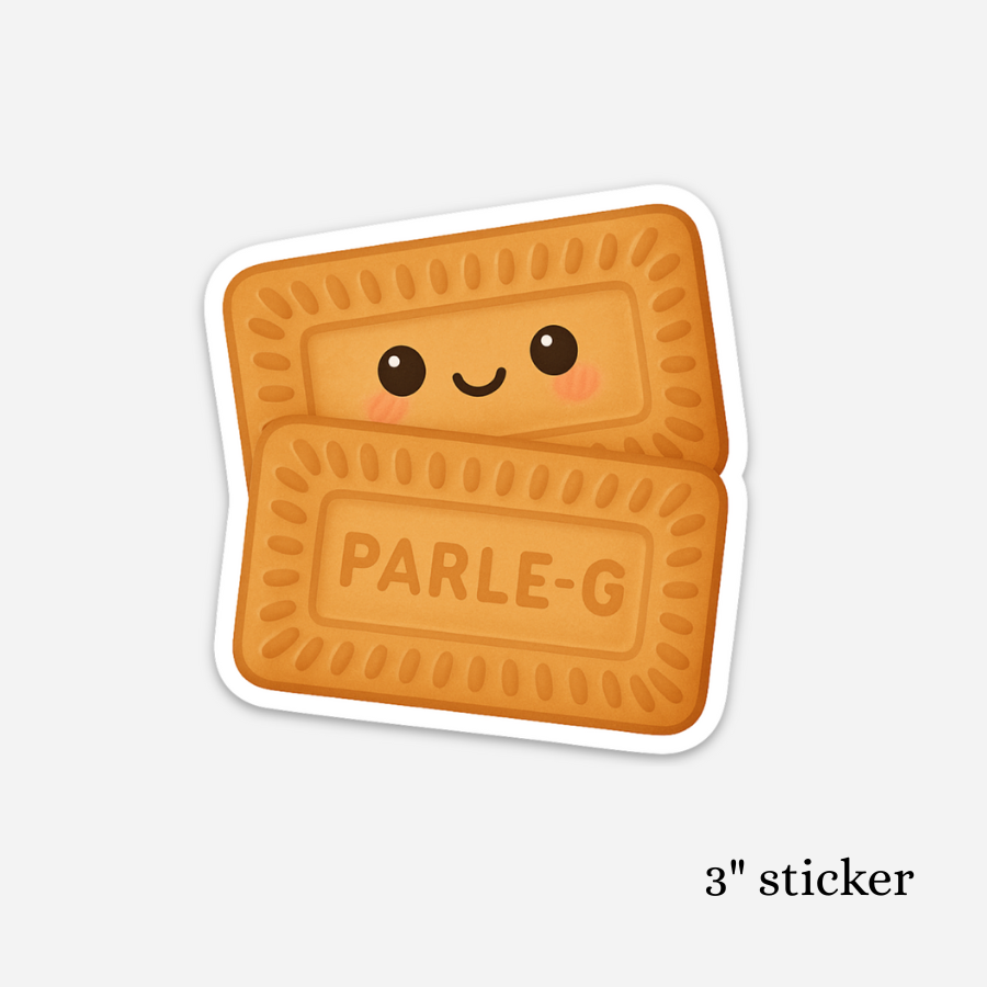 Parle-G Biscuit Sticker – SD Exclusive