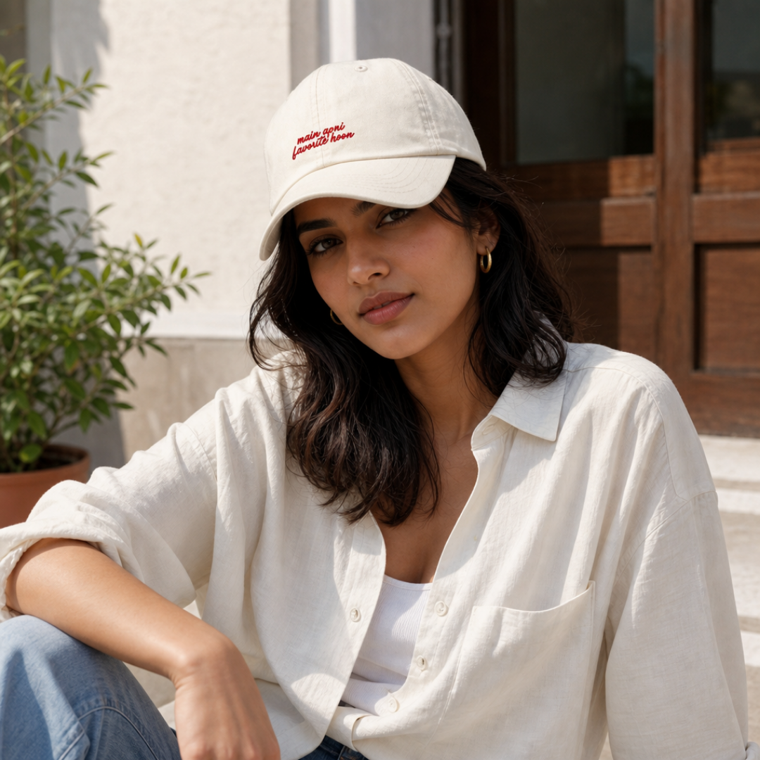 “Main Apni Favourite Hoon” Baseball Cap - SD Exclusive