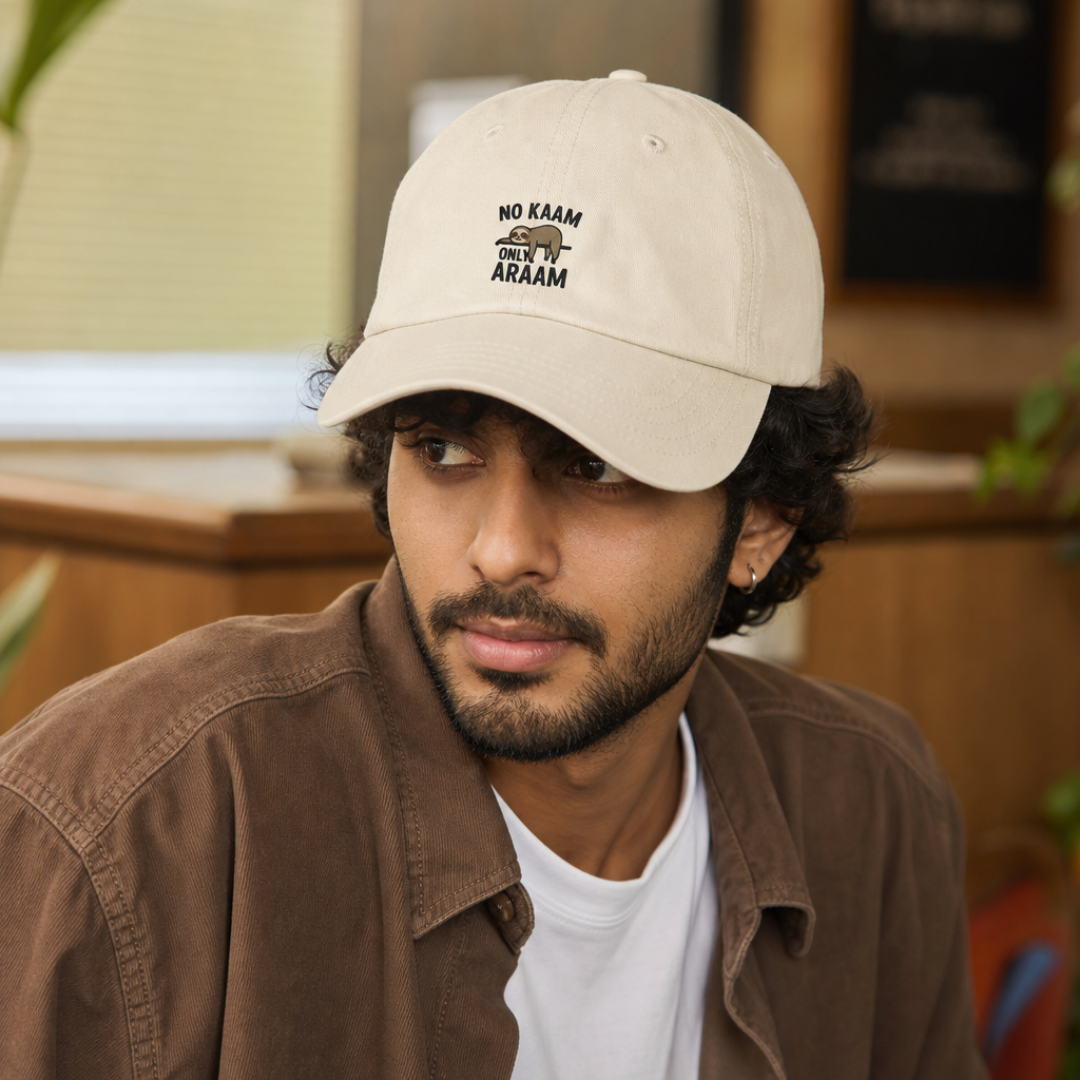 “No Kaam Only Araam” Baseball Cap - SD Exclusive
