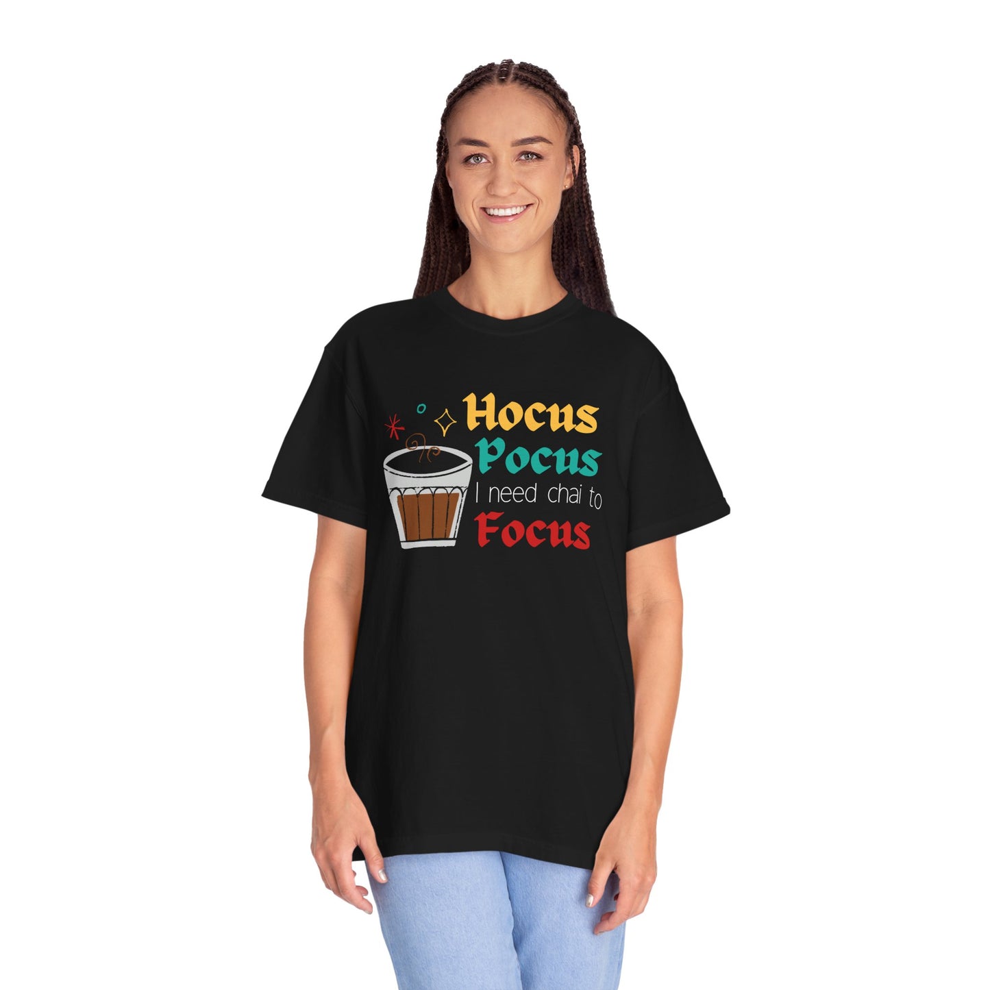 Hocus Pocus I Need Chai To Focus T-Shirt