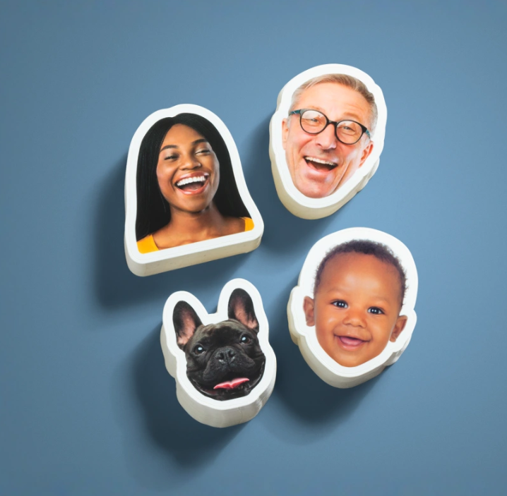 Custom Graduation Face Stickers