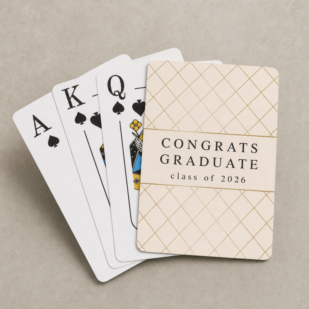 Custom Graduation Playing Cards