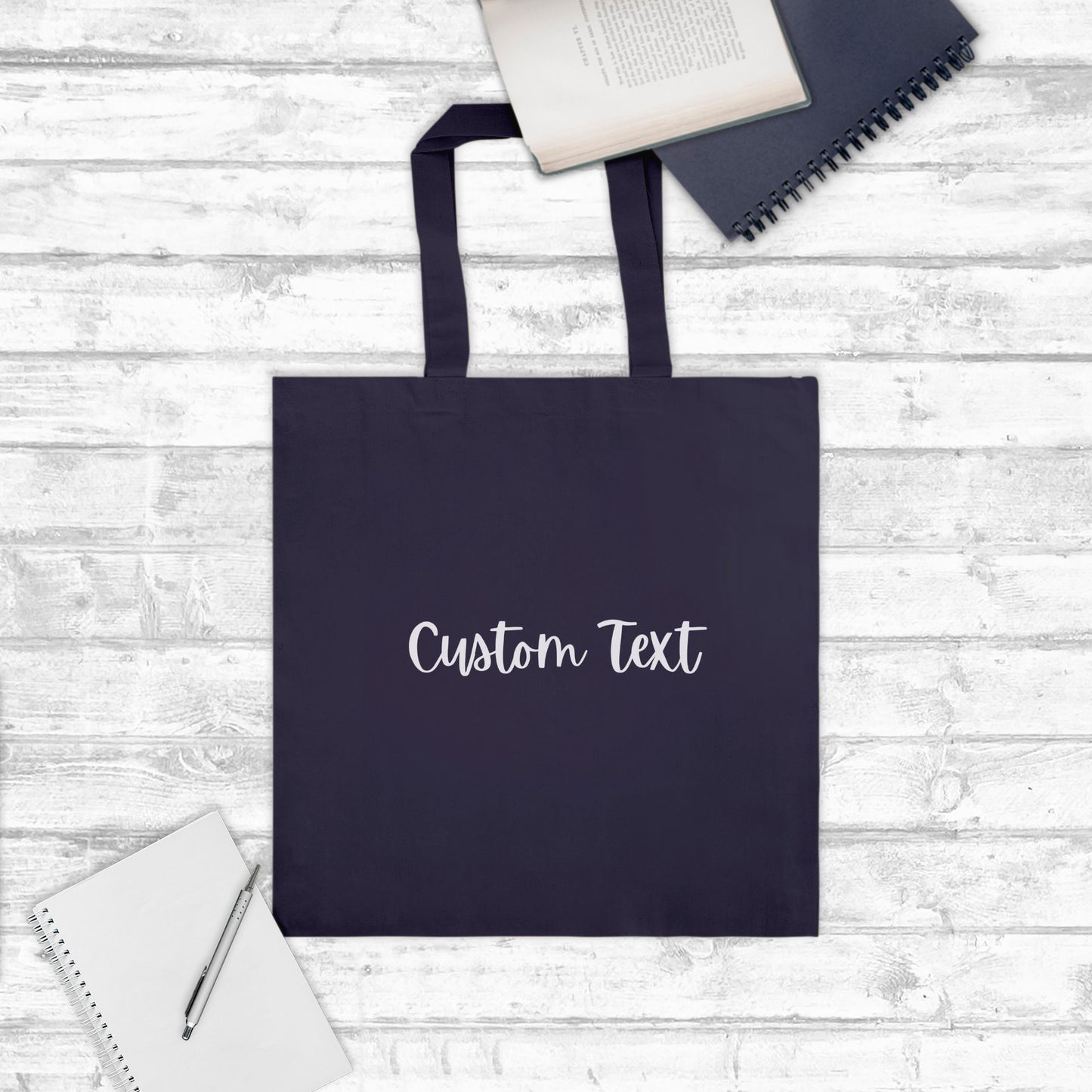Custom Text - Tote Bag Lightweight