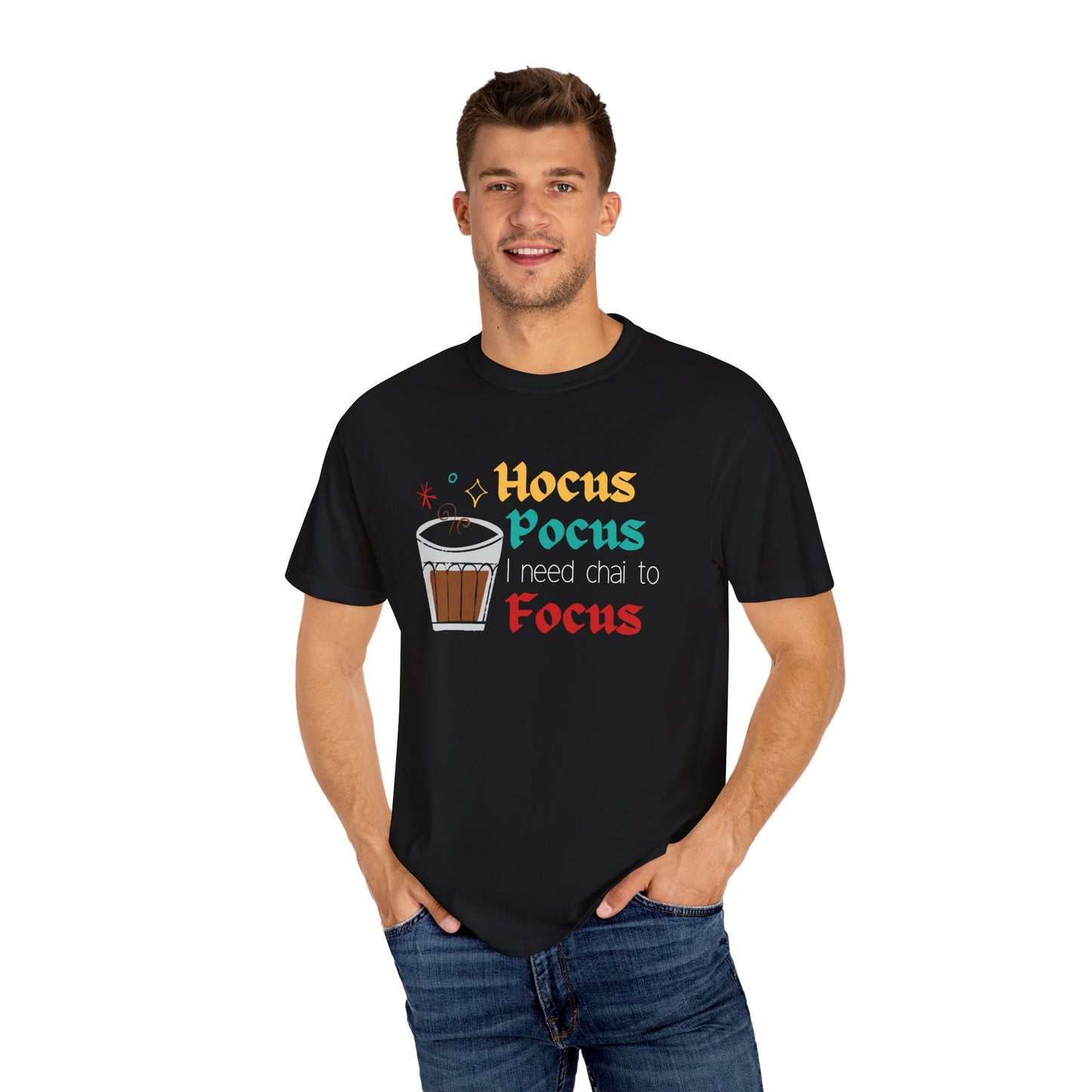 Hocus Pocus I Need Chai To Focus T-Shirt