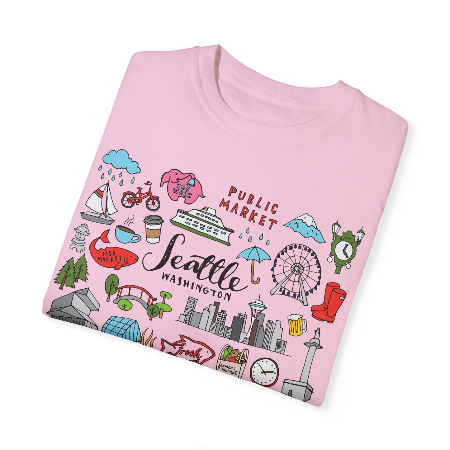 Seattle Illustrated T-Shirt