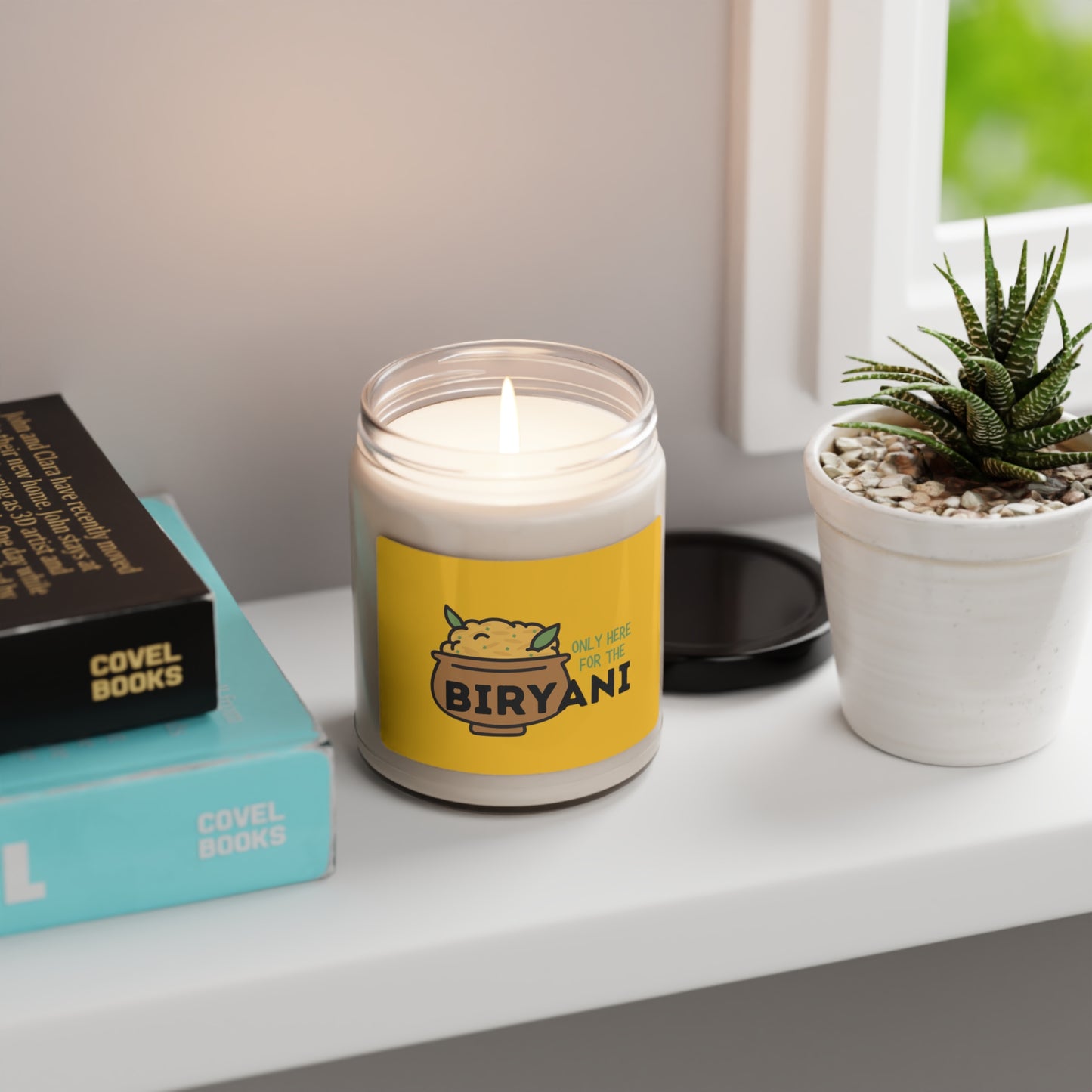 Only Here For The Biryani Soy Candle, 9oz