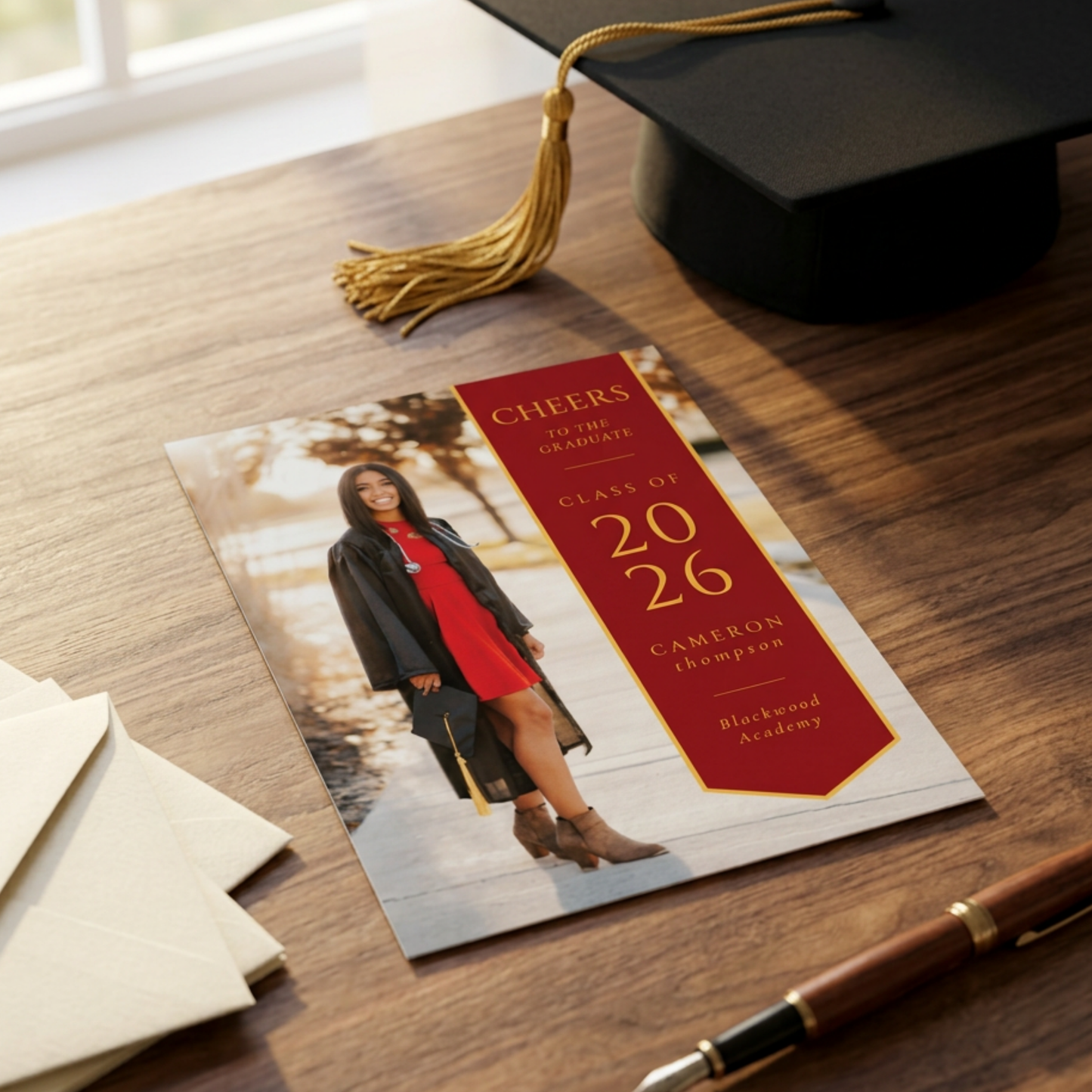 Custom Graduation Party Invitation - Set of 100