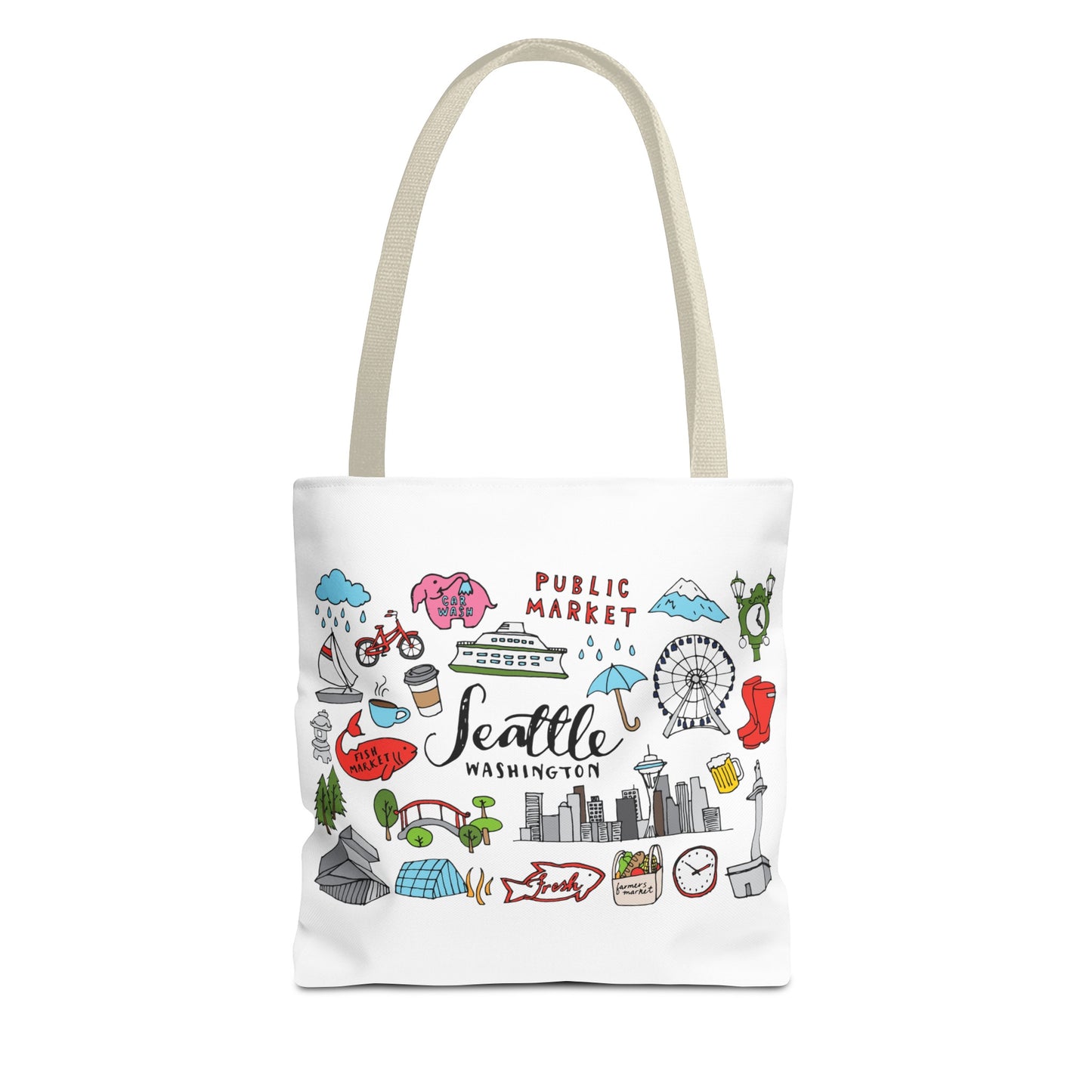 Seattle Tote Bag