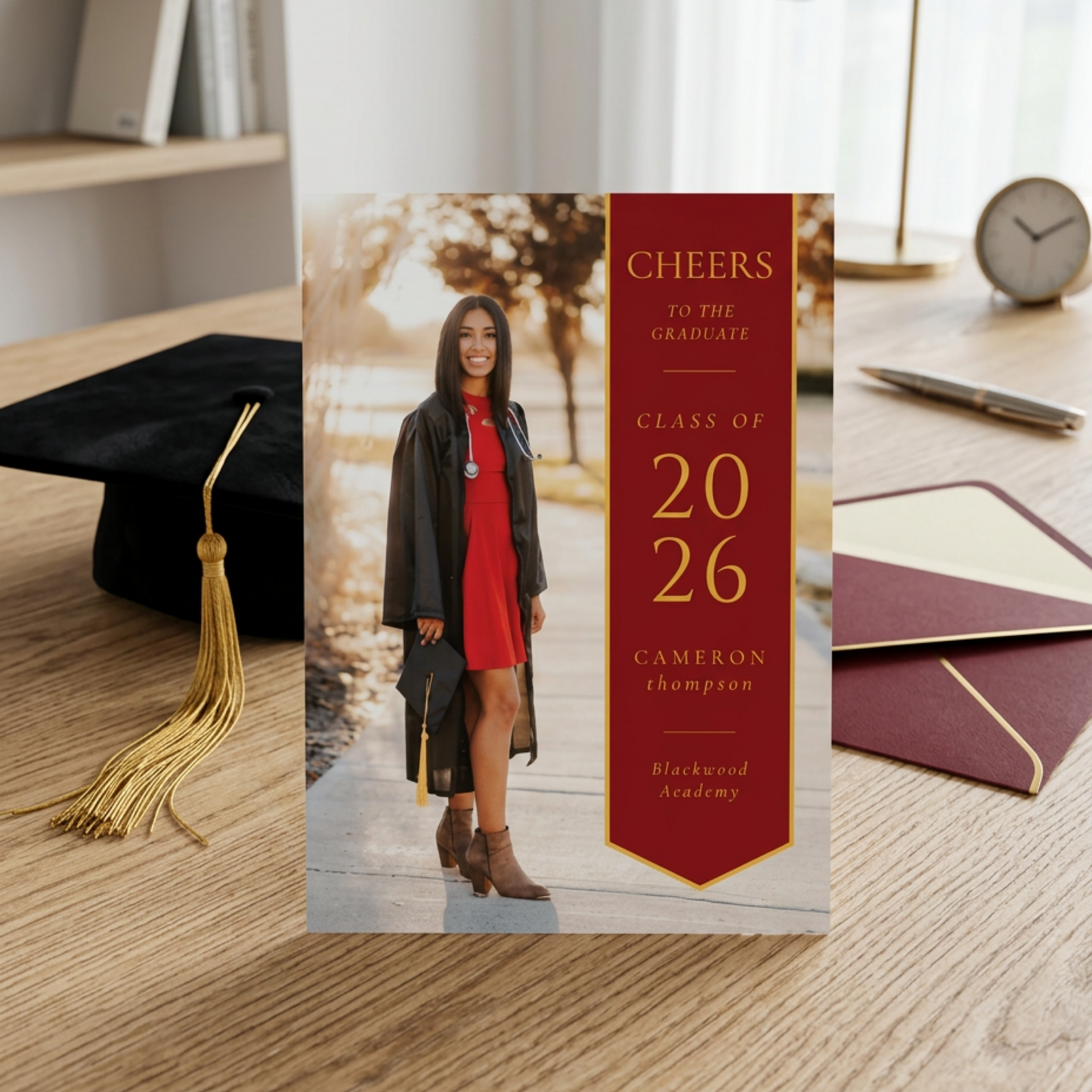 Custom Graduation Party Invitation - Set of 100