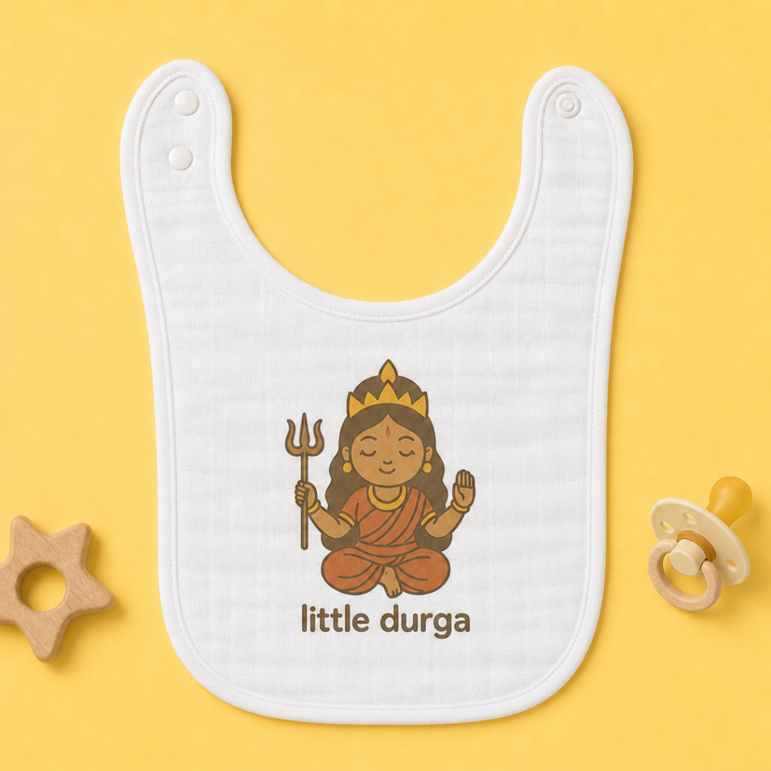"Little Durga" Baby Bib