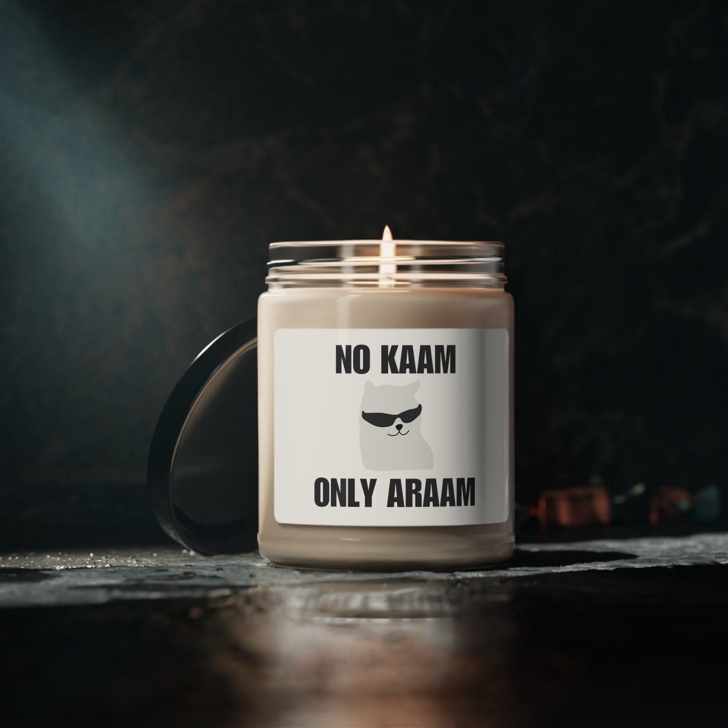 No Kaam Only Araam Soy Candle, 9oz