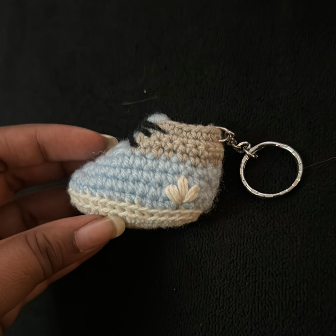 CraftTunnel Adidas Shoe Keychain Blue