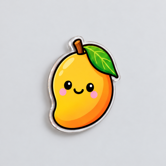 Mango Acrylic Magnet 3"