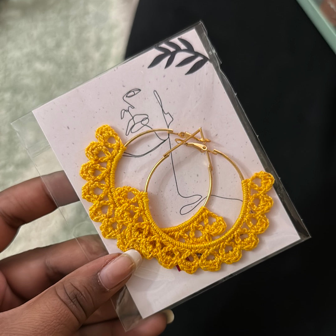 CraftTunnel Yellow Gold Hoops