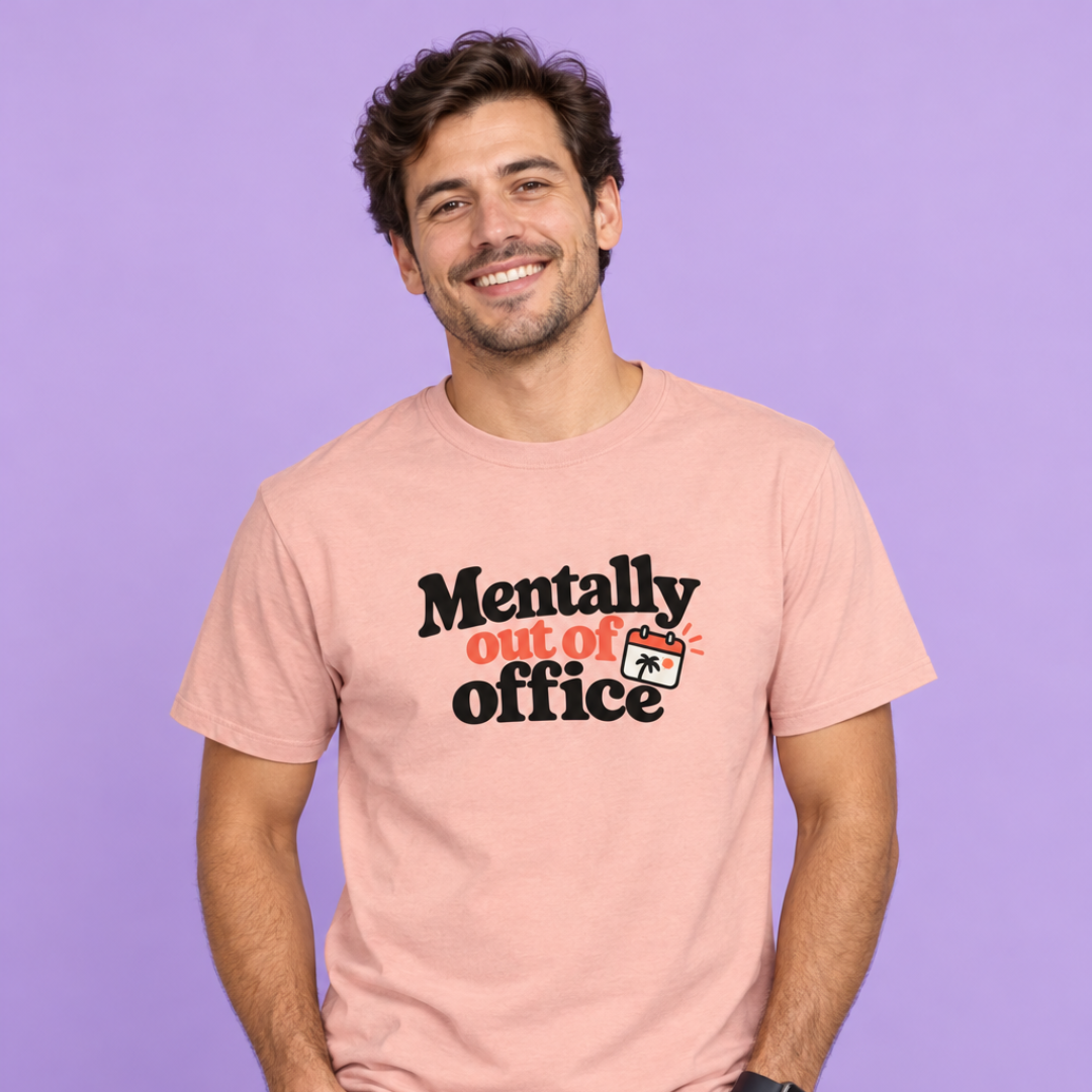 “Mentally Out of Office” T‑Shirt - SD Exclusive