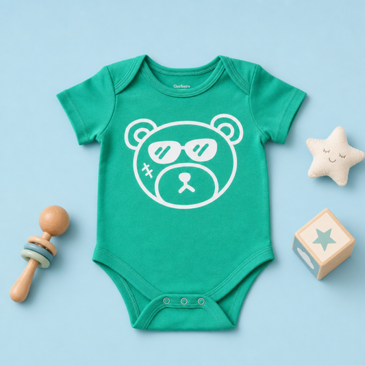 Cool Bear Baby Onesie (3-6 mo)