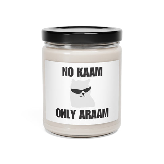 No Kaam Only Araam Soy Candle, 9oz